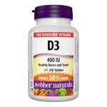 Webber Vitamin D 400IU (180+90 tablets)