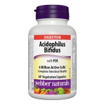 Webber Acidophilus Bifidus with FOS (60 capsules)