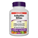 Webber Acidophilus Bifidus with FOS (180 capsules)